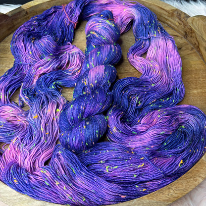 Betsy Neon Tweed Sock- Cosmic Kettle