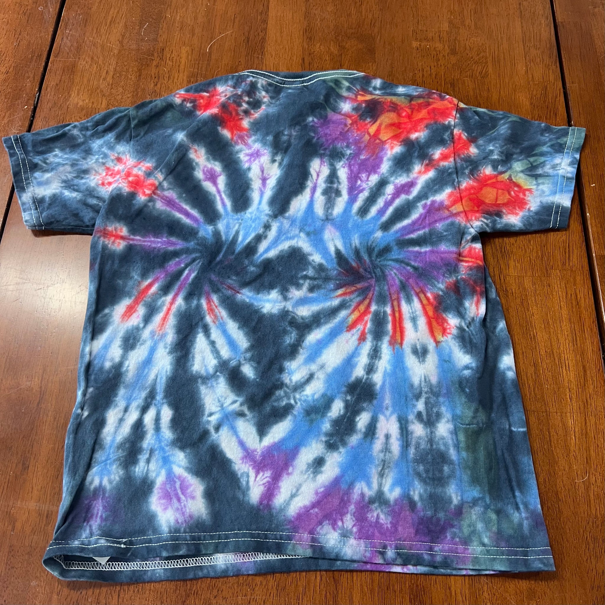 Tie Dyed by Eloise OOAK Youth Small shirt