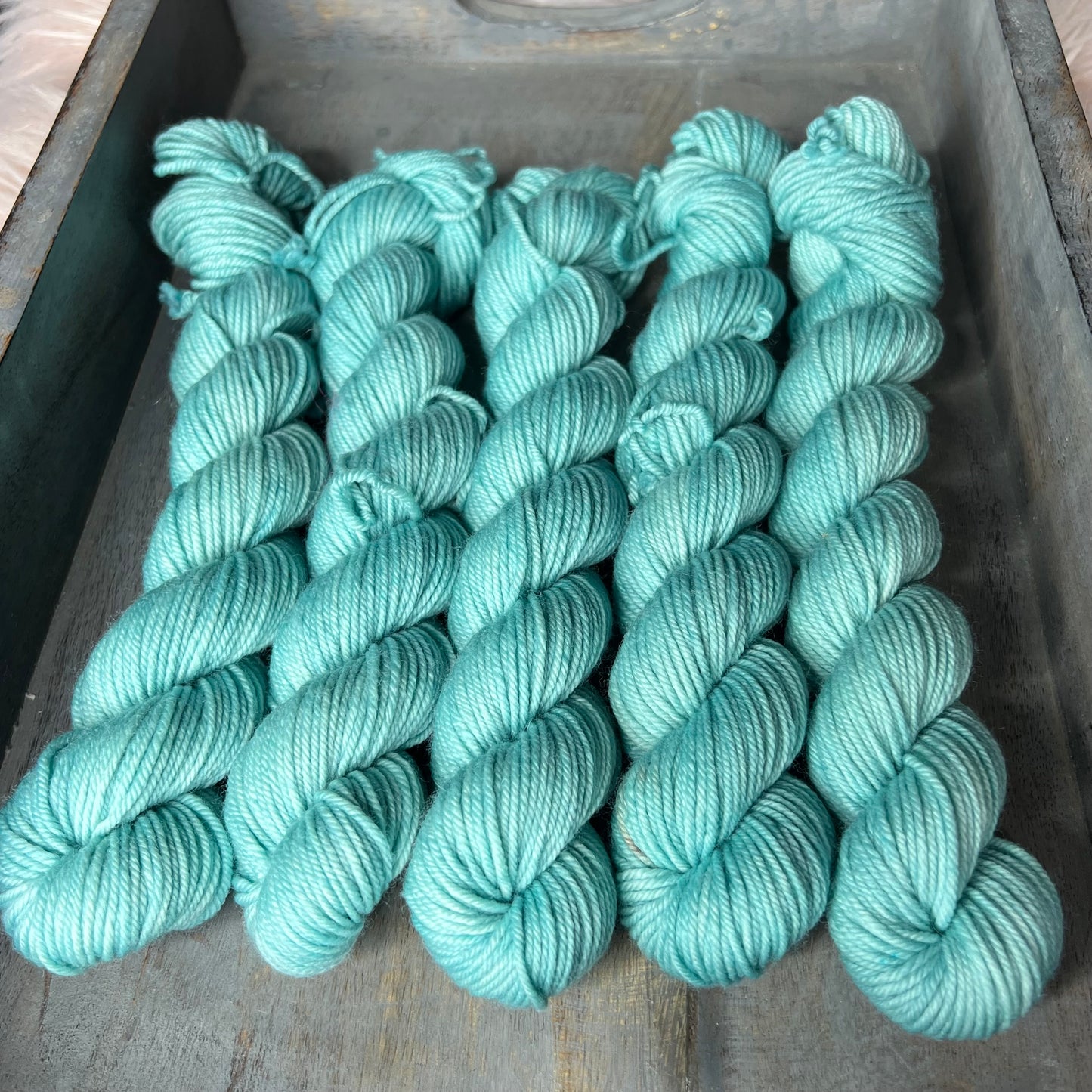 Trevor Morgan DK - 50g Mini Skein- Aqua Dancer