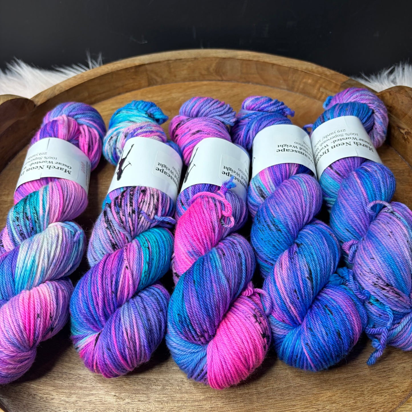 *NEW* Oscar Worsted - March Neon Dreamscape