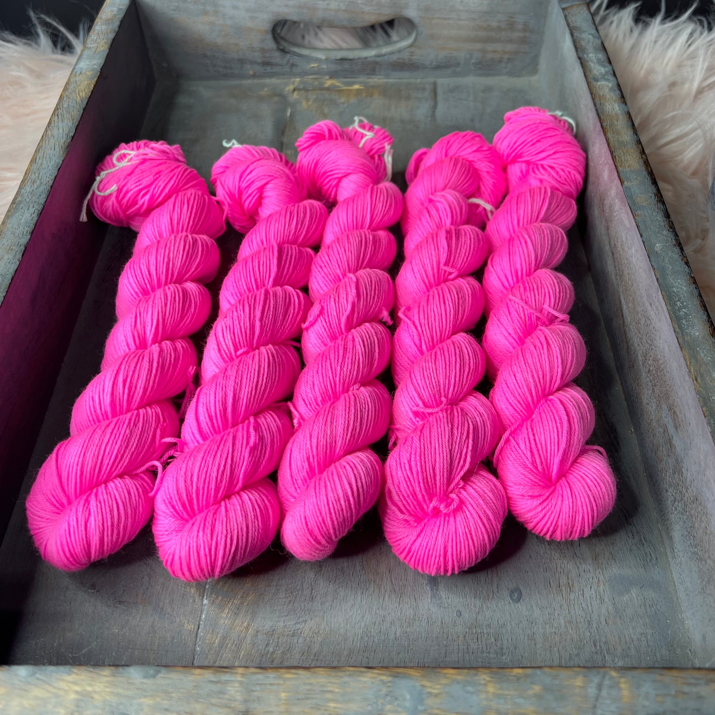 Jimmy Sock- 50g - Mini Skein - Now that’s what I call pink