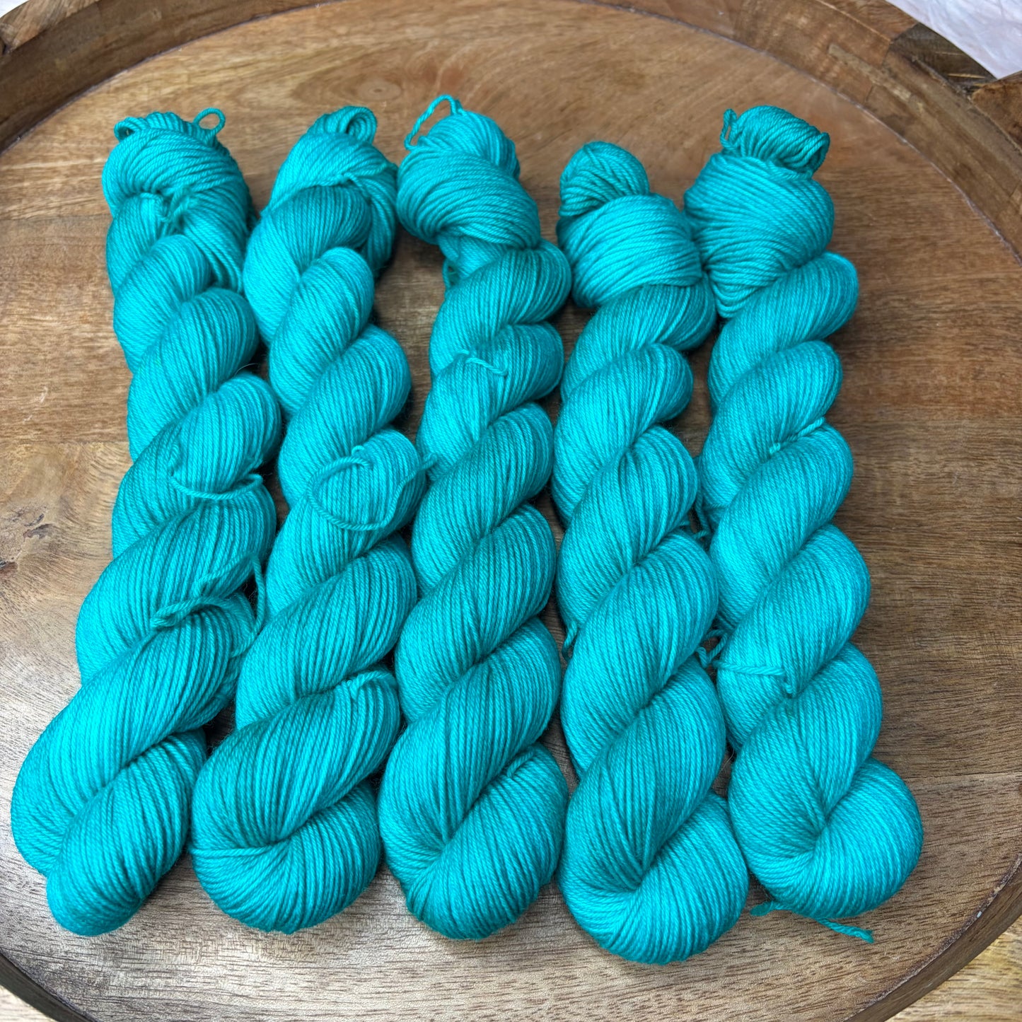 IMPERFECT * NEW* Jimmy Sock  Mini Skein 50g- Turned Up Turquoise