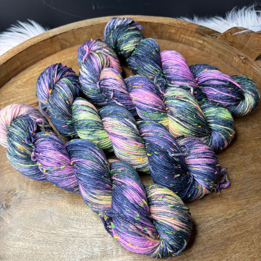 *New* Betsy Neon Tweed DK- Galactic Orchid