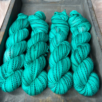 Caroline Sock - Turned Up Turquoise