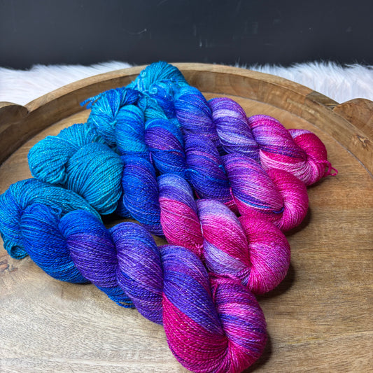Pnina Sparkle Sock 2.0-  Blue Crush