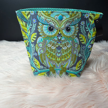 Green & Blue Hootie Patootie Project Bag