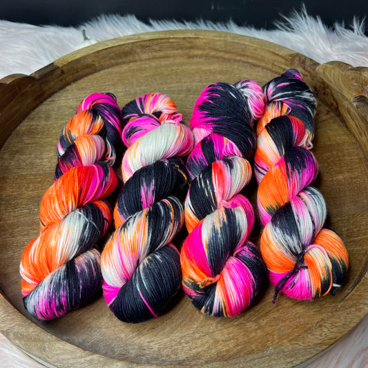 *NEW* Jimmy Sock- Halloween Yarn- Malibu Masquerade