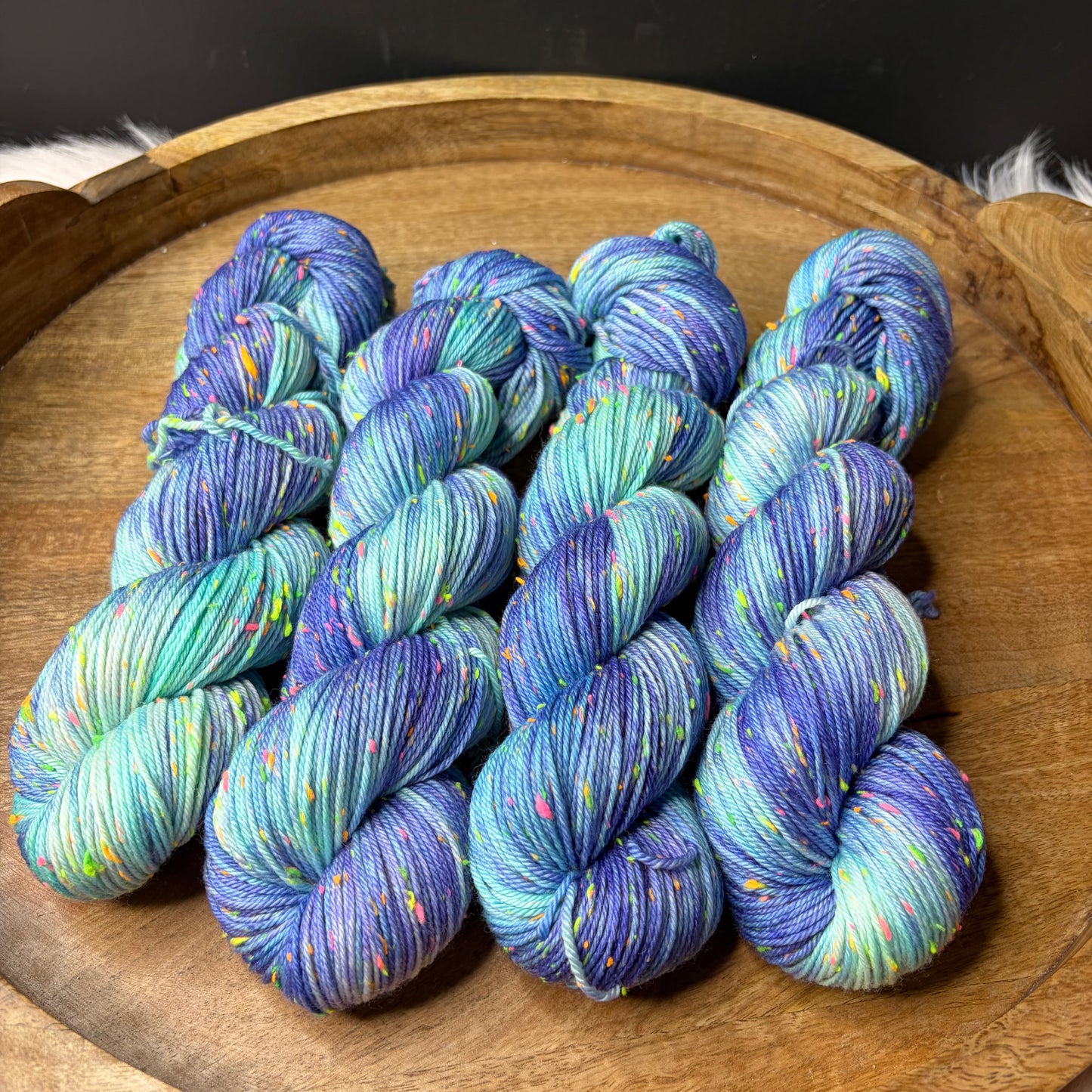 *New* Betsy Neon Tweed DK- Caribbean Storm