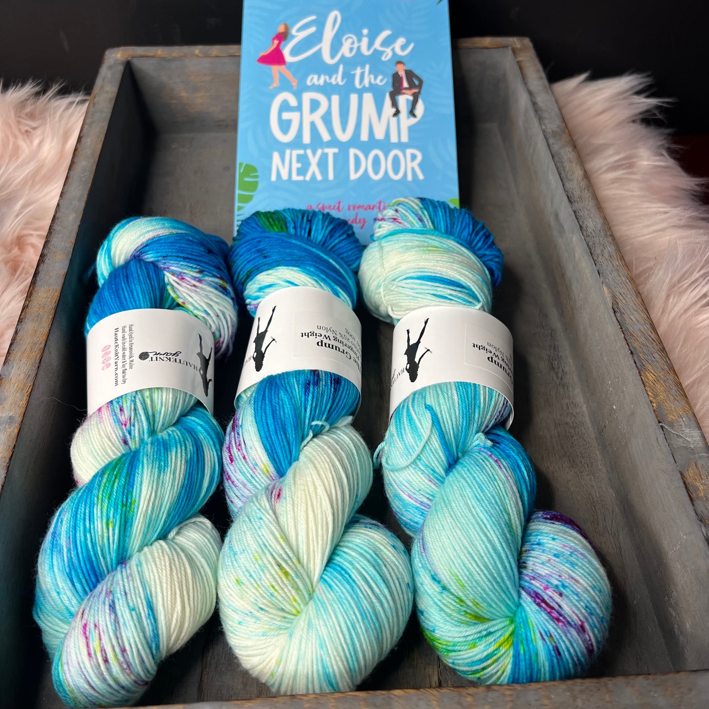 eloise And The Grump -YOTM HauteKnit Yarn's Library Rom Com