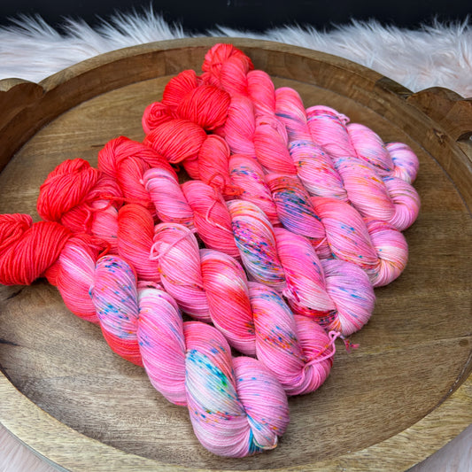 * NEW* Jimmy Sock Mini Skein 50g- Under The Ocean Coral