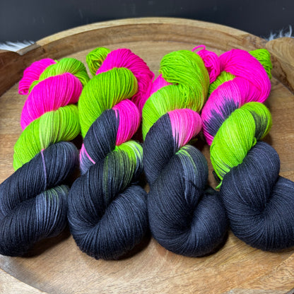 *NEW* Jimmy Sock- Halloween Yarn- Barbie Potion