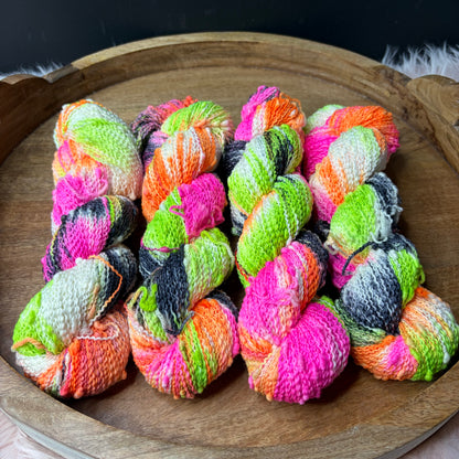 Vivienne Slub Fingering  - Halloween Yarn- Wicked Dream Plane