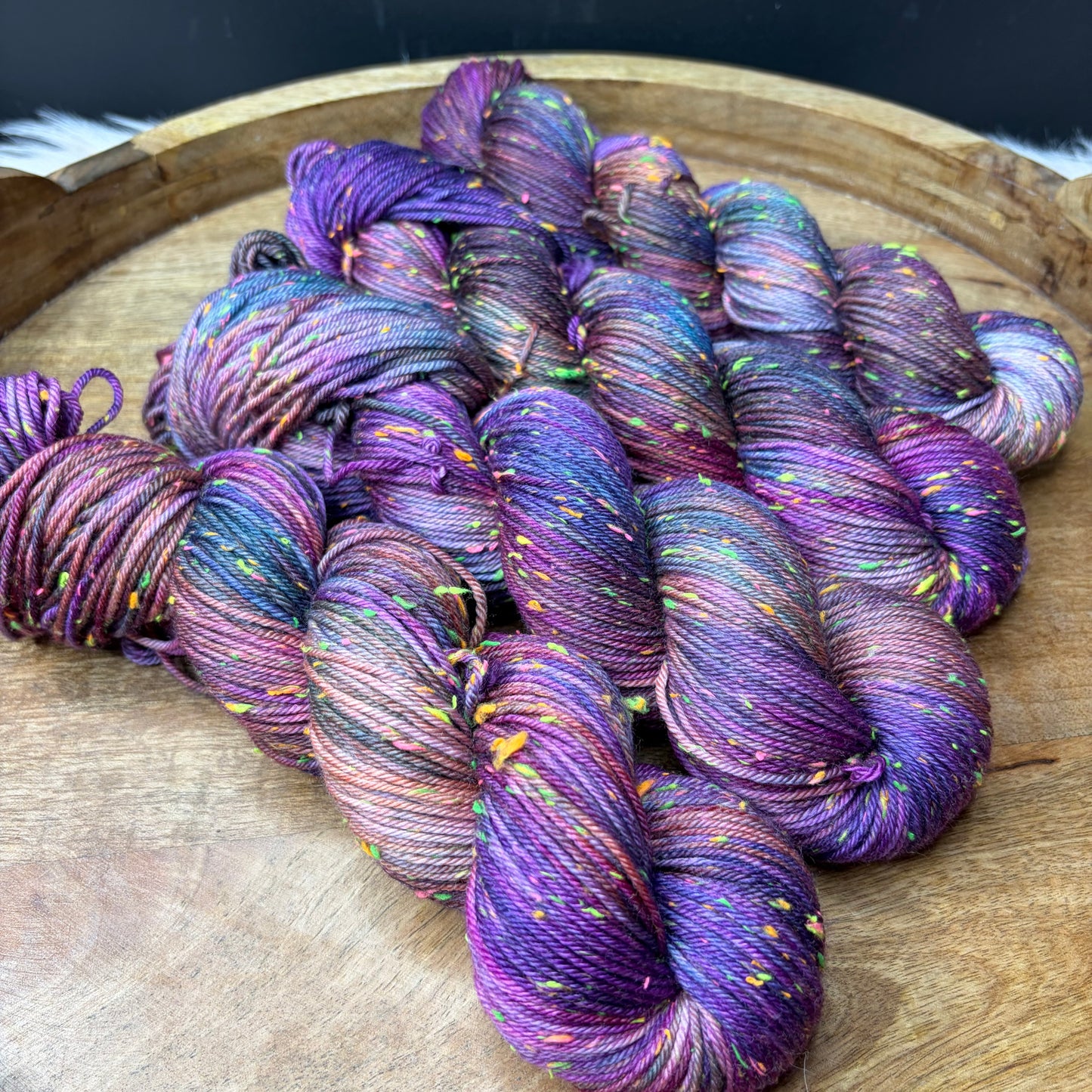 *New* Betsy Neon Tweed DK- Thicket Rose