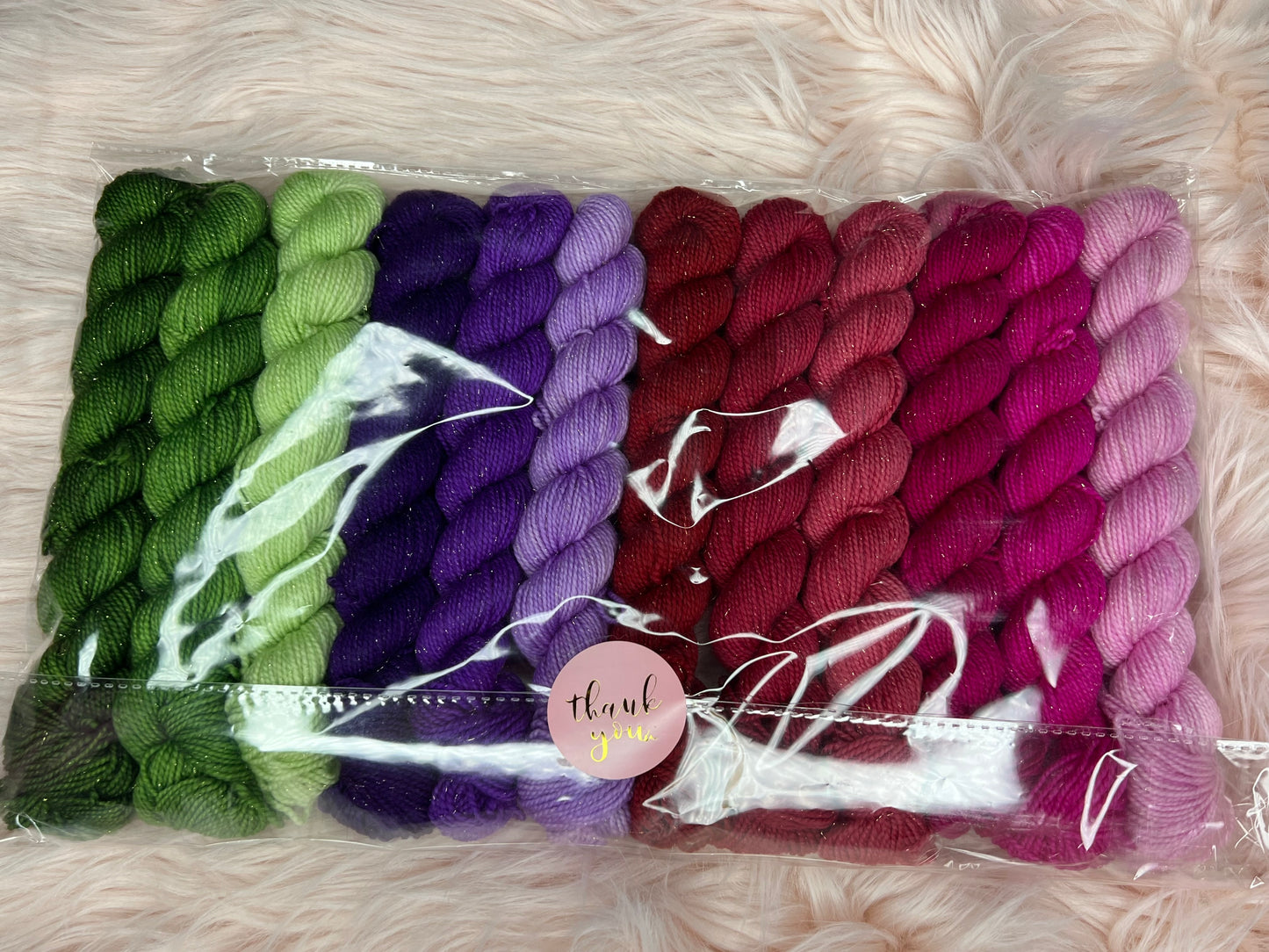 Spring Flowers  Mini skein sets