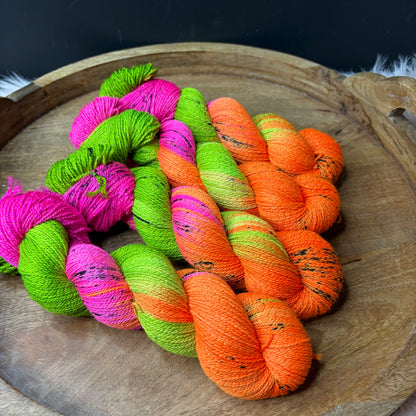 Pnina Sparkle Sock 2.0- Halloween Yarn- Haunted Dream House