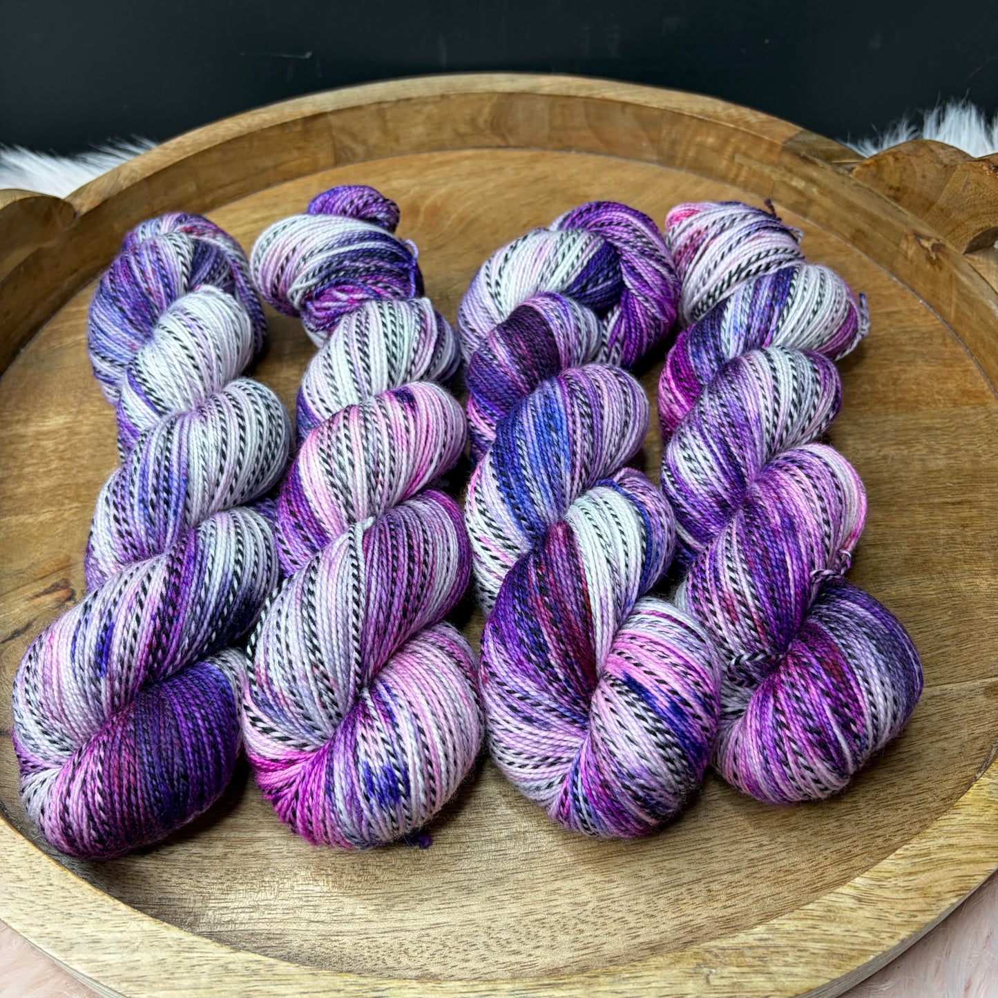 Caroline Sock - Blackberry Taffy