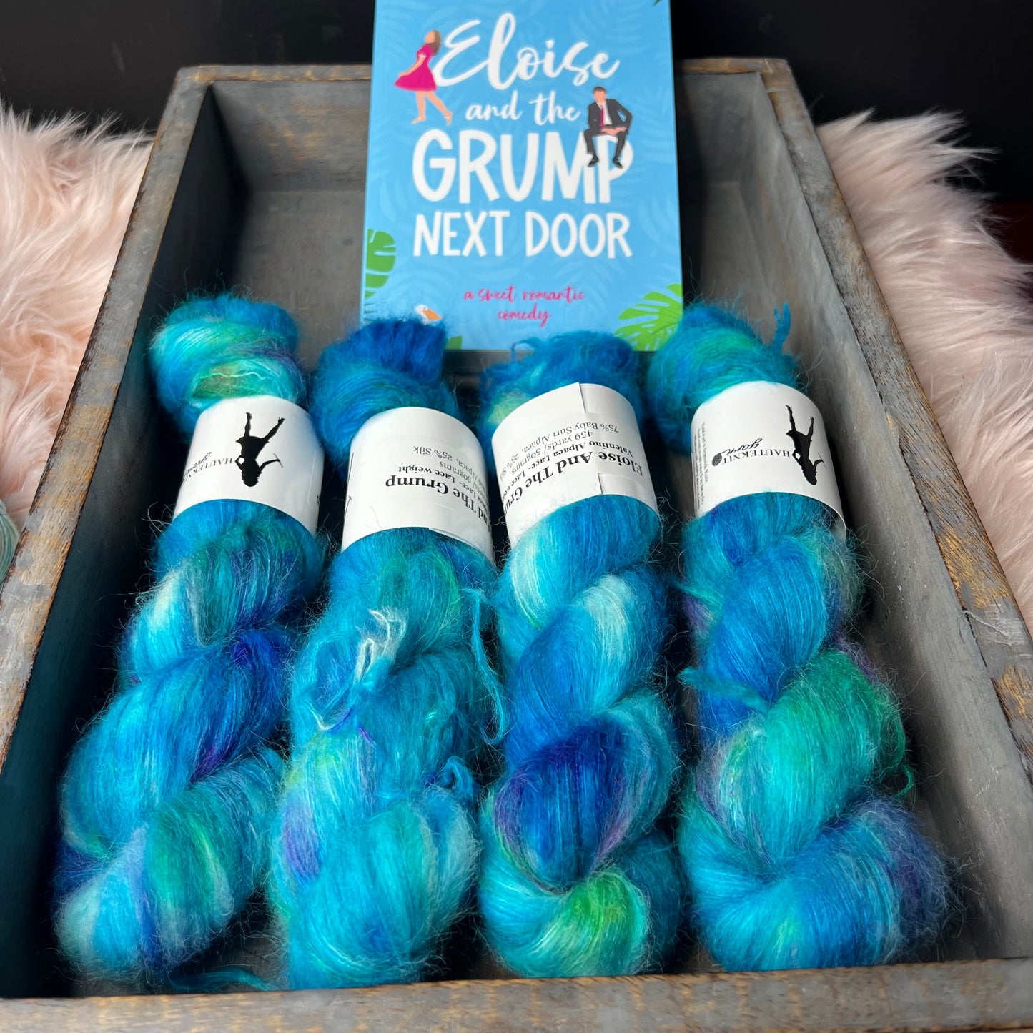 eloise And The Grump -YOTM HauteKnit Yarn's Library Rom Com