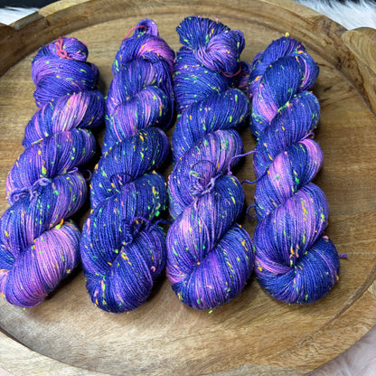 Betsy Neon Tweed Sock- Cosmic Kettle