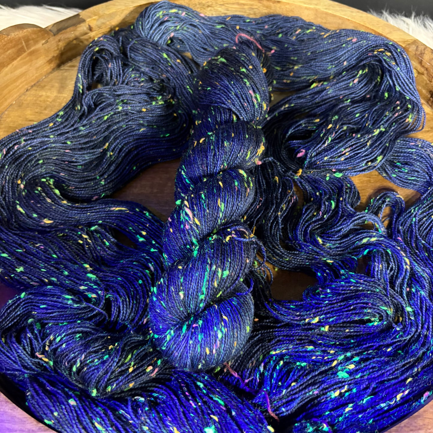 Betsy Neon Tweed Sock- Kate's Dress