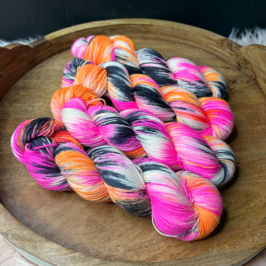 *NEW* Jimmy Sock- Halloween Yarn- Malibu Masquerade