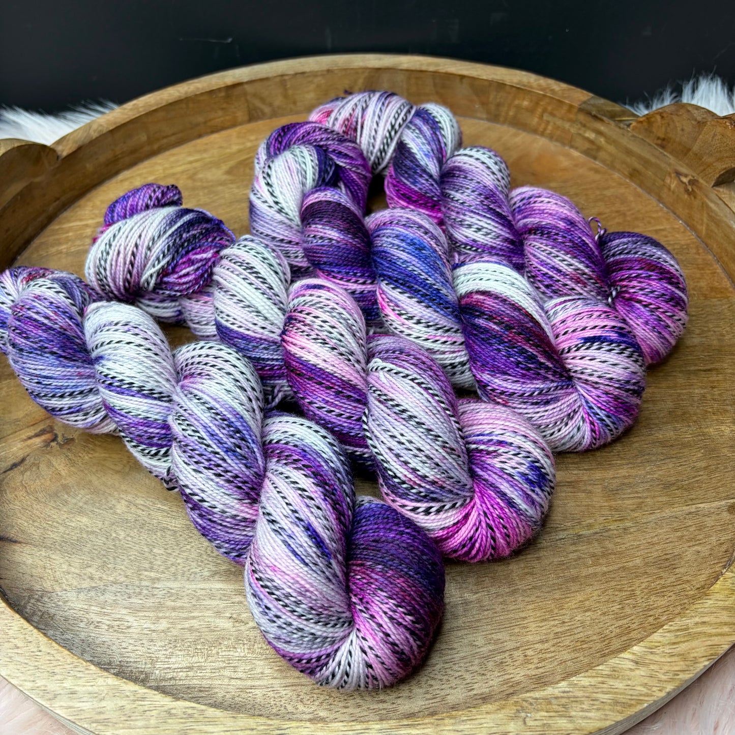 Caroline Sock - Blackberry Taffy