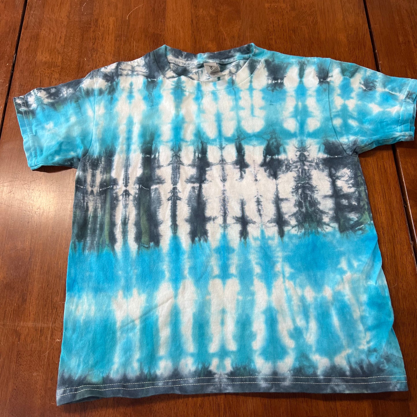 Tie Dyed by Eloise OOAK Youth Small shirt