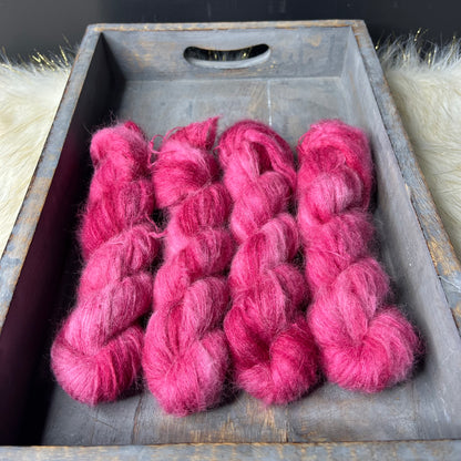 Valentino Alpaca Silk Lace- Cranberry Bog