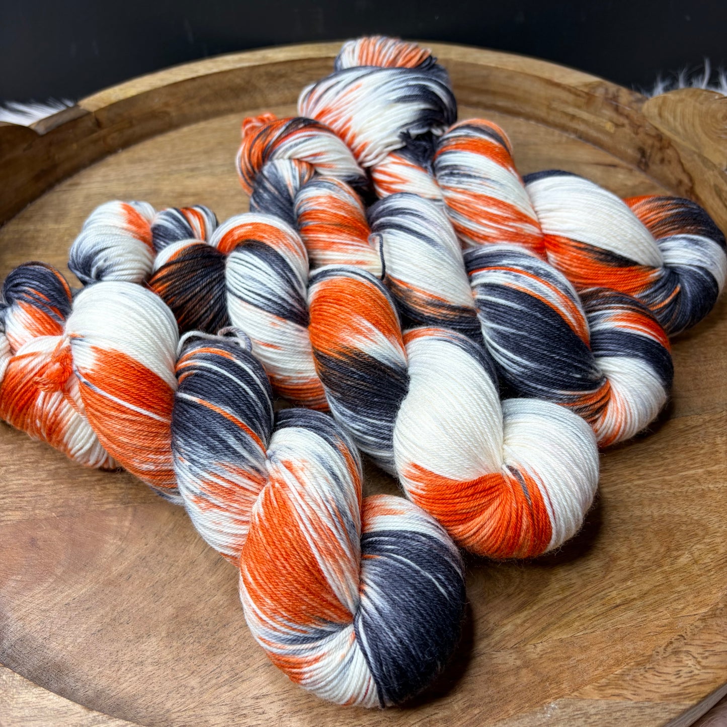 *NEW* Jimmy Sock- Halloween Yarn- Jack O Lantern