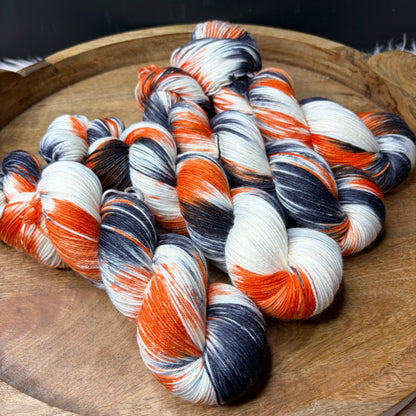 *NEW* Jimmy Sock- Halloween Yarn- Jack O Lantern