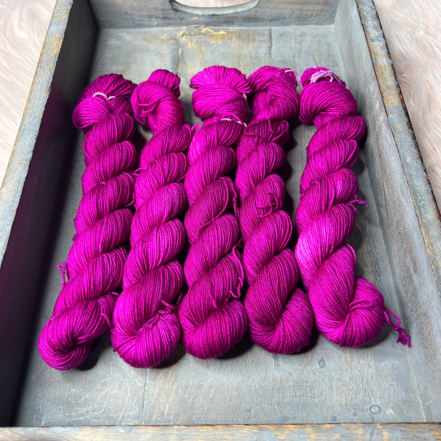 Jimmy Sock- 50g - Mini Skein - Beet It