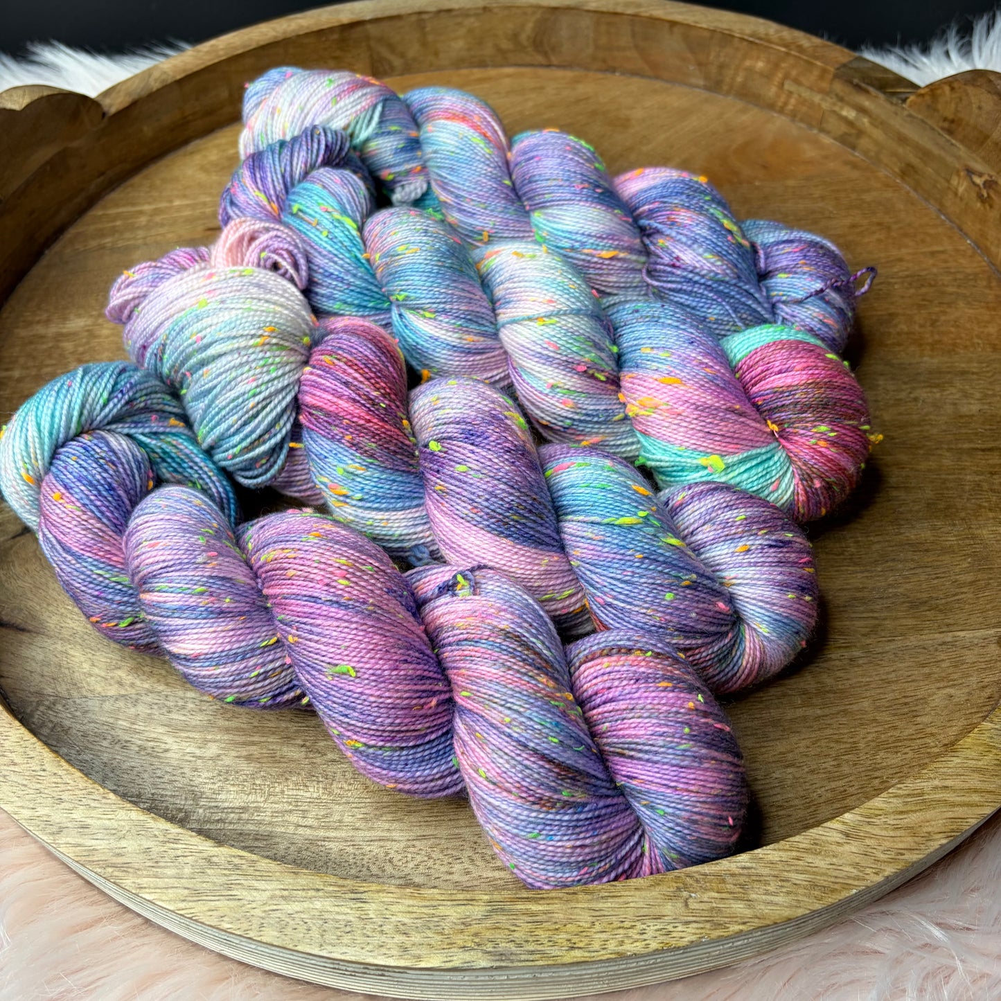 *New* Betsy Neon Tweed Sock- Dream Of Noon