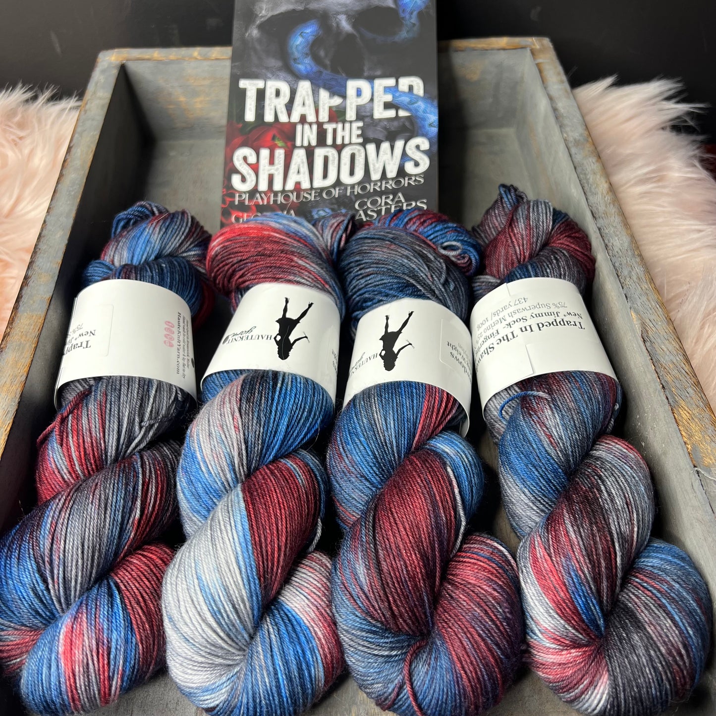 Trapped in the Shadows -YOTM HauteKnit Yarn's Library Dark Romance