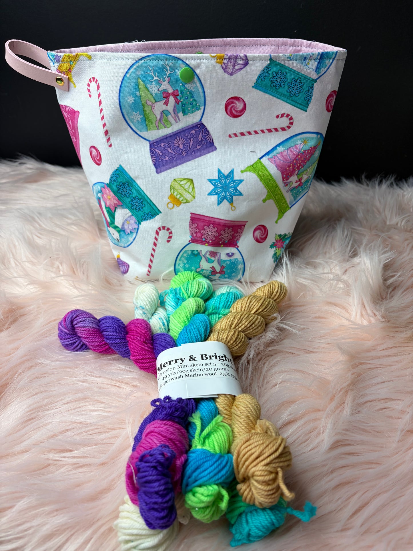 Merry And Bright Christmas Mini Skein Box