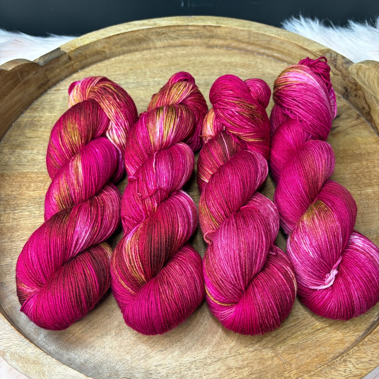 *NEW* Jimmy Sock- Christmas - Raspberry Noir