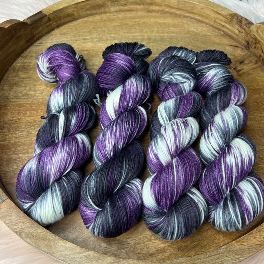 *NEW* Jimmy Sock- Halloween Yarn- Beetlejuice
