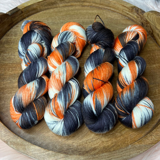 *NEW* Jimmy Sock- Halloween Yarn- Jack O Lantern