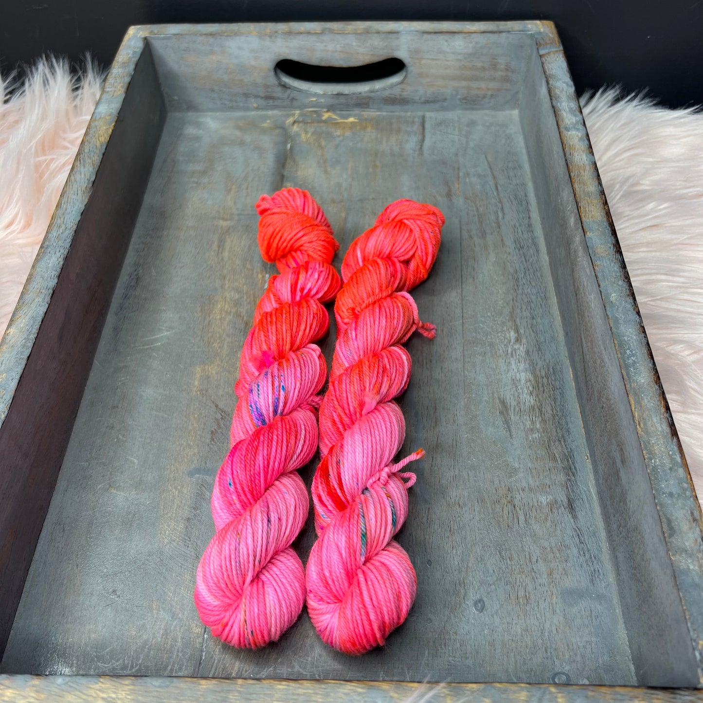 Trevor Morgan DK - 50g Mini Skein-  Under The Ocean Coral