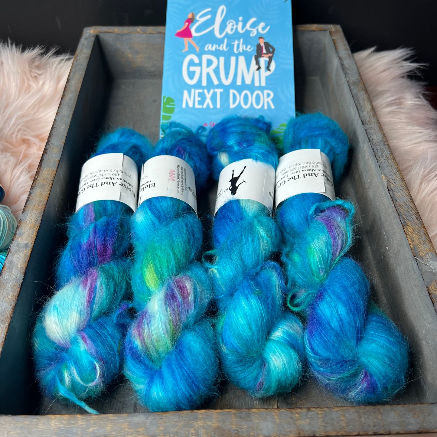 eloise And The Grump -YOTM HauteKnit Yarn's Library Rom Com