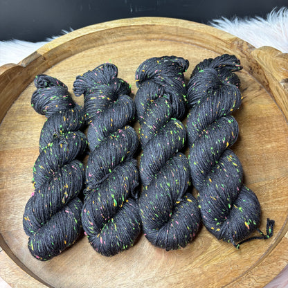 *New* Betsy Neon Tweed DK- Raven