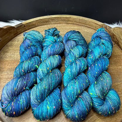 *New* Betsy Neon Tweed DK- Deep Blue Sea