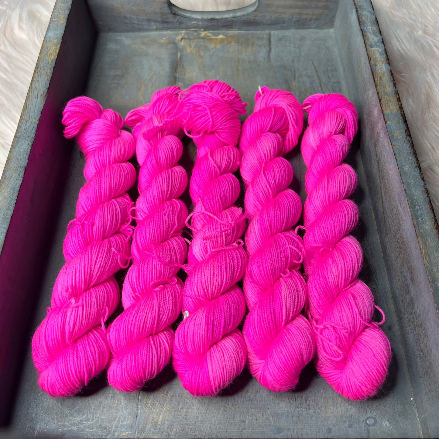 Jimmy Sock- 50g - Mini Skein - Now that’s what I call pink