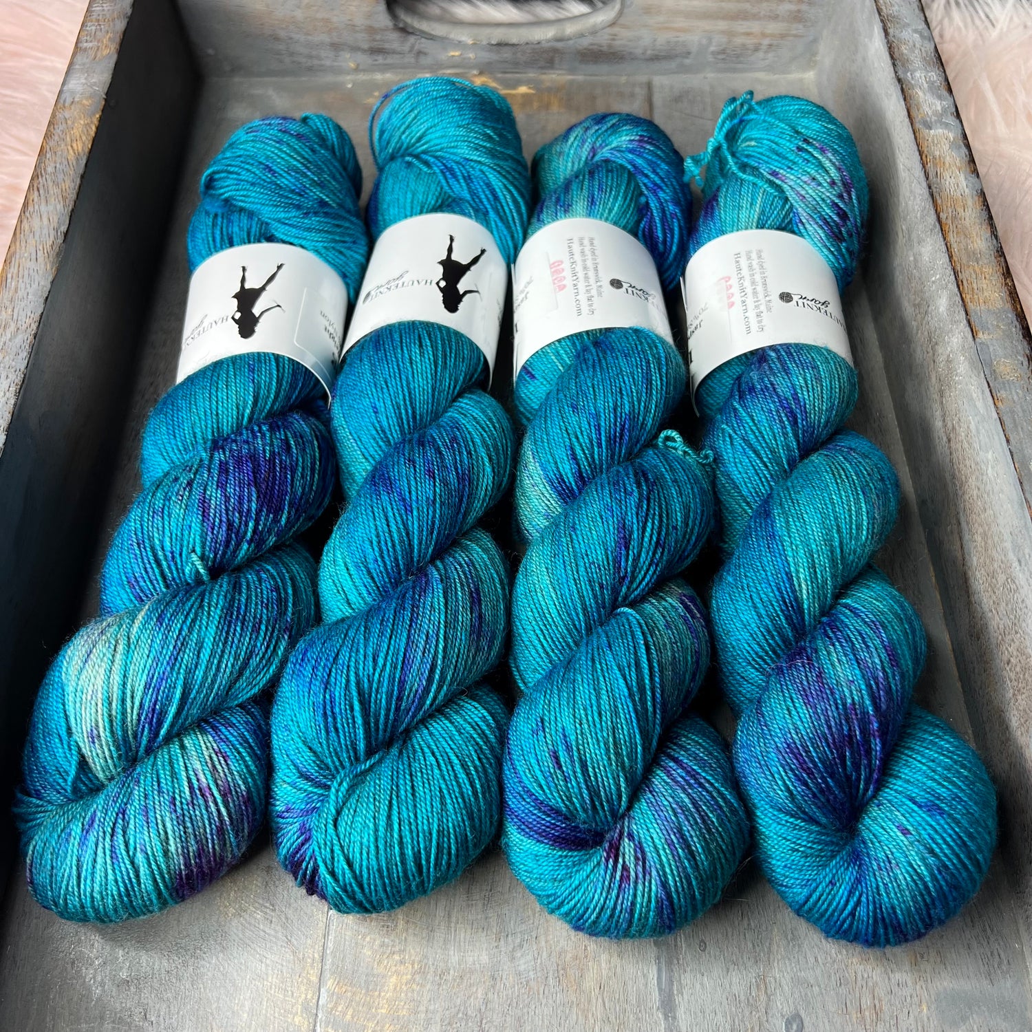 HauteKnitYarn, Hand dyed yarn from Brunswick Maine