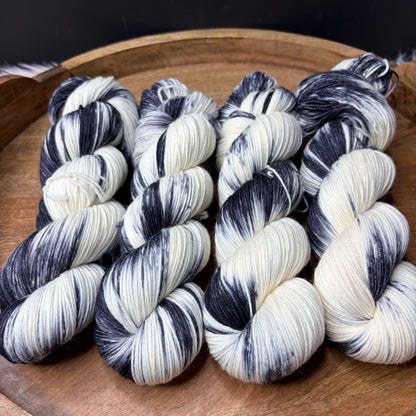 *NEW* Jimmy Sock- Halloween Yarn- Cruella De Ville