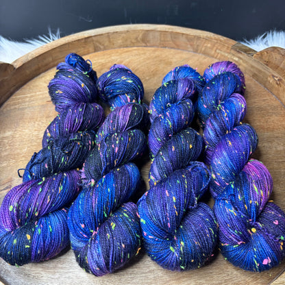 *New* Betsy Neon Tweed Sock- Cosmic Spellwork