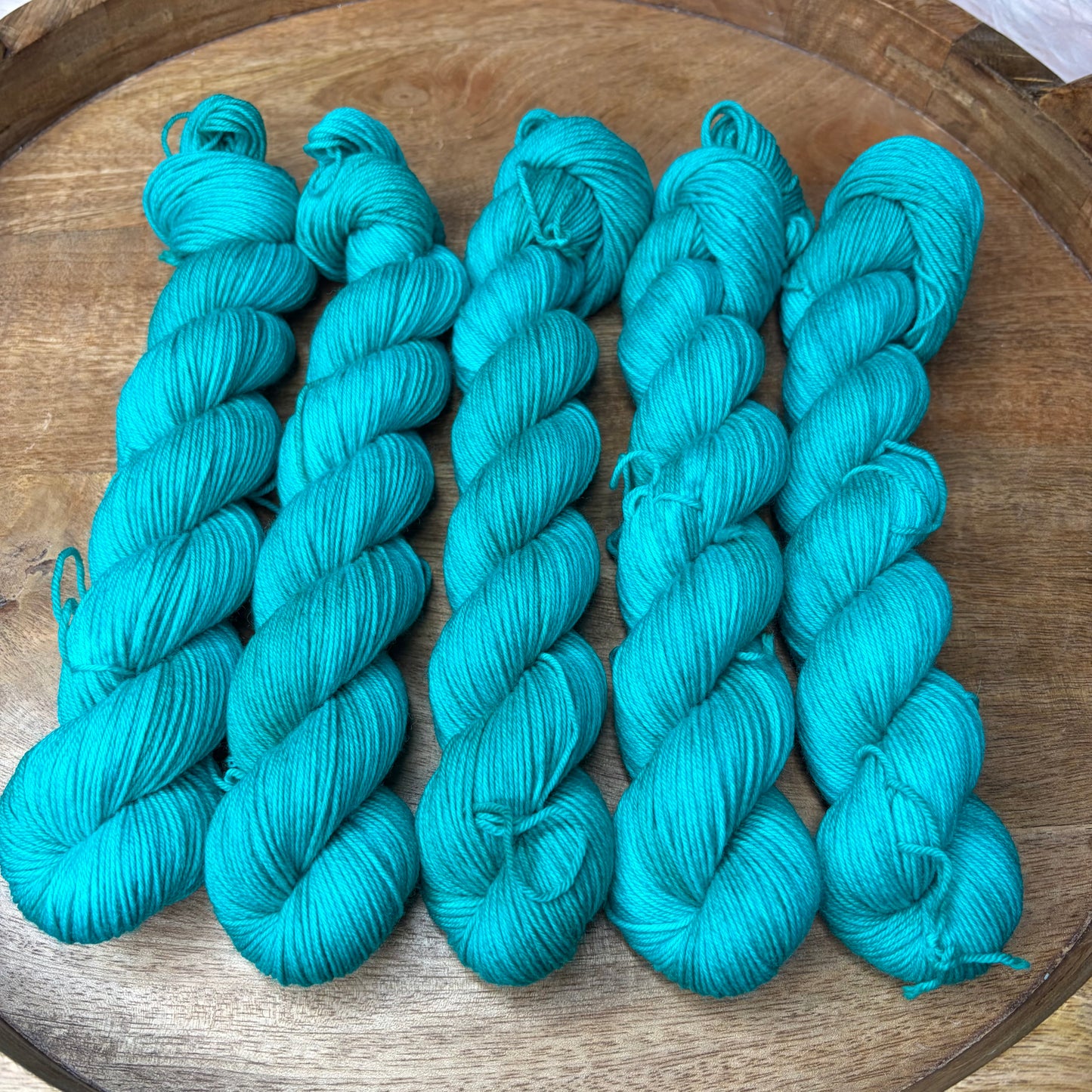 IMPERFECT * NEW* Jimmy Sock  Mini Skein 50g- Turned Up Turquoise