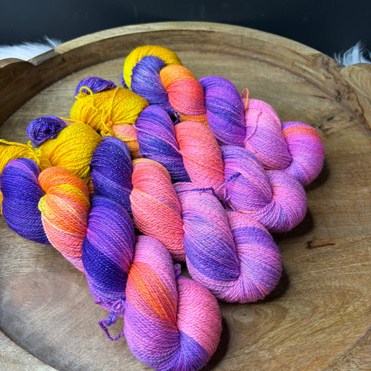 Pnina Sparkle Sock 2.0- Violet Eclipse