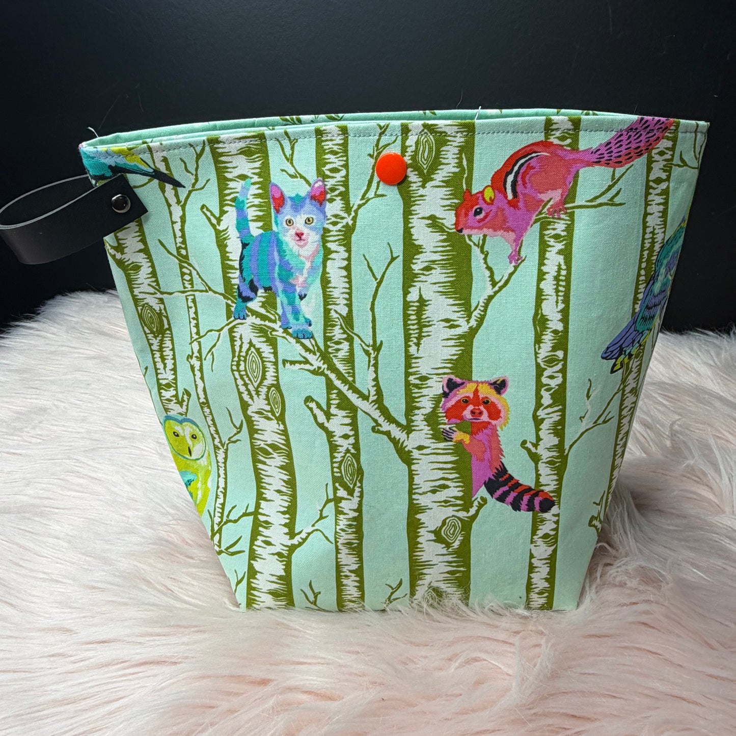 Family Tree Green Project Bag