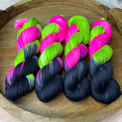 *NEW* Jimmy Sock- Halloween Yarn- Barbie Potion
