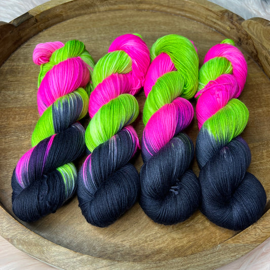 *NEW* Jimmy Sock- Halloween Yarn- Barbie Potion