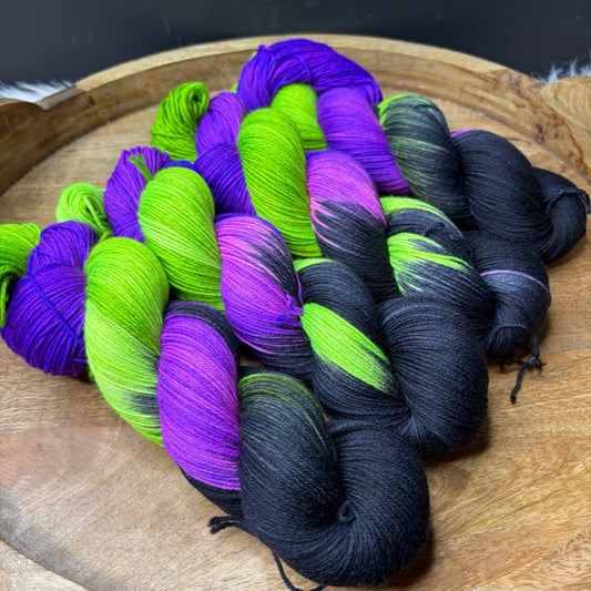 *NEW* Jimmy Sock- Halloween Yarn- Witches Stew
